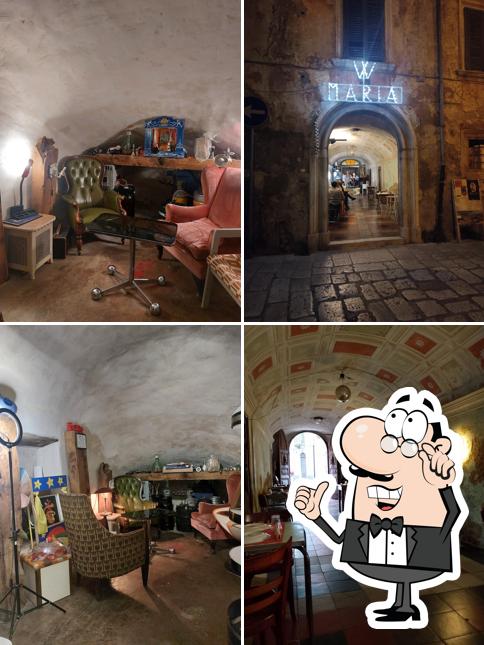 Dai un'occhiata agli interni di Osteria Futuro