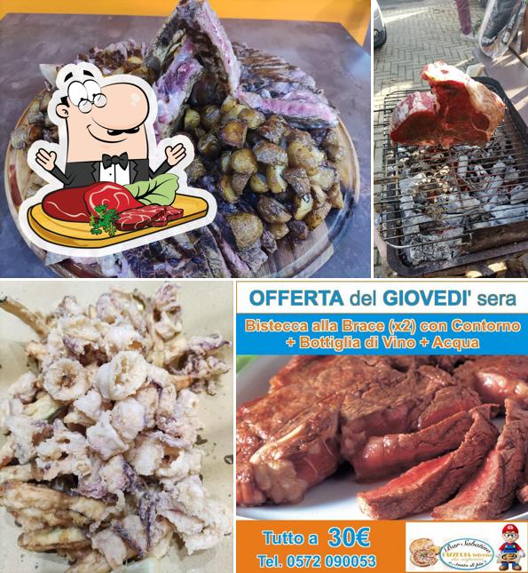 Ordina i un pasto a base di carne a Ristorante Pizzeria Da Sabatino