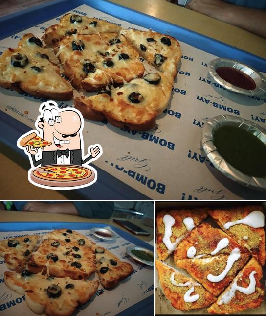 Order pizza at Bombay Grill -Grilled Sandwiches and Pizza