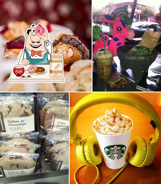 "Starbucks" предлагает большое количество сладких блюд