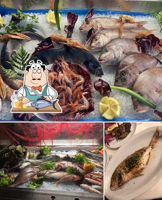 Granduca Restaurant Taormina offre un menu pour les amateurs de poissons