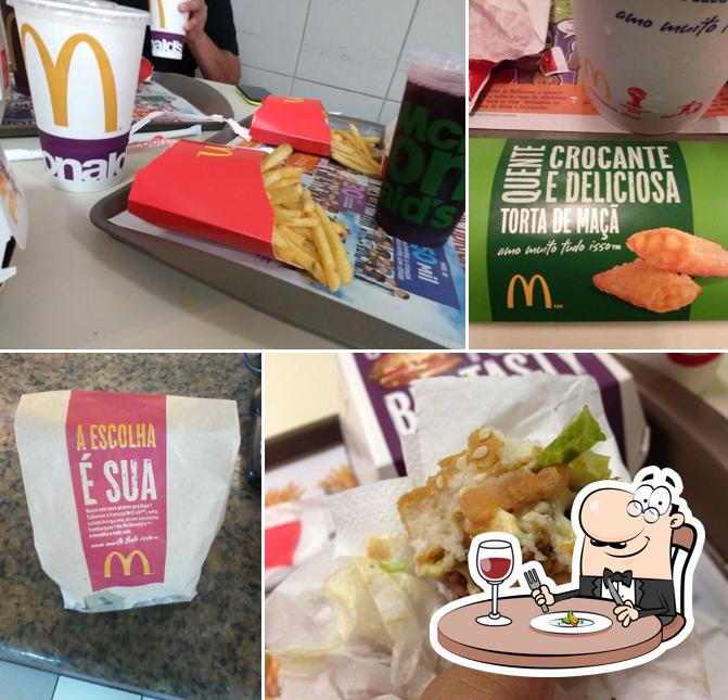 Platos en McDonald's