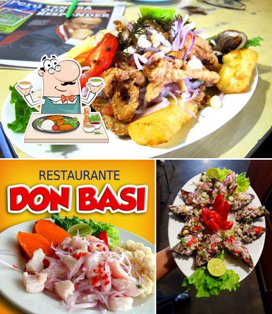 Еда в "Don Basi"