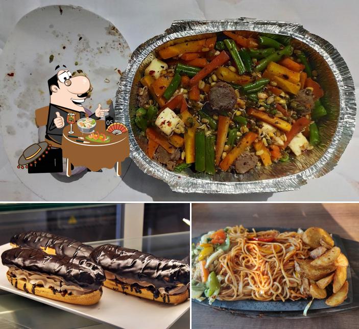 Food at Buns N Coffees - The Cafe Lounge