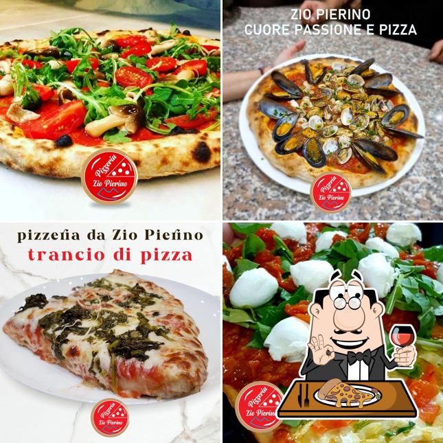 A Pizzeria Da Zio Pierino, puoi provare una bella pizza