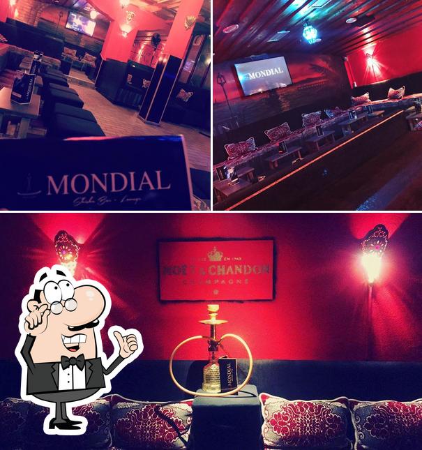 L'intérieur de Mondial Shisha Lounge • Bar