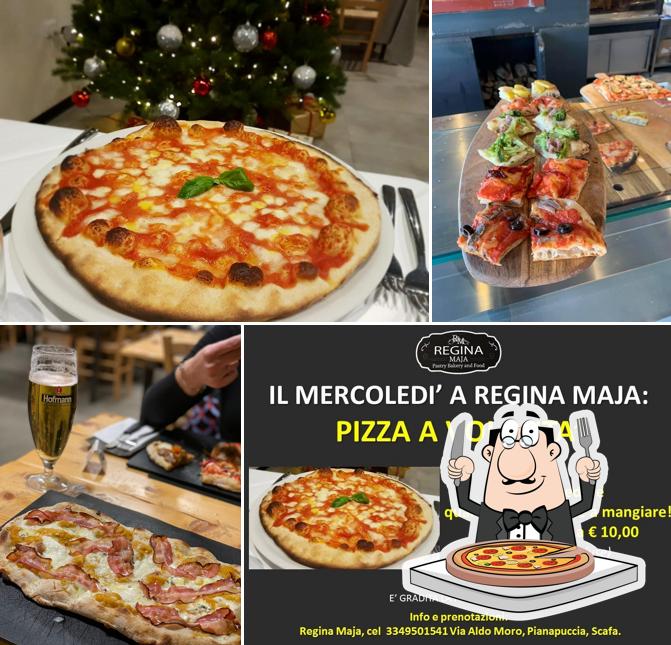 Scegli una pizza a Regina Maja