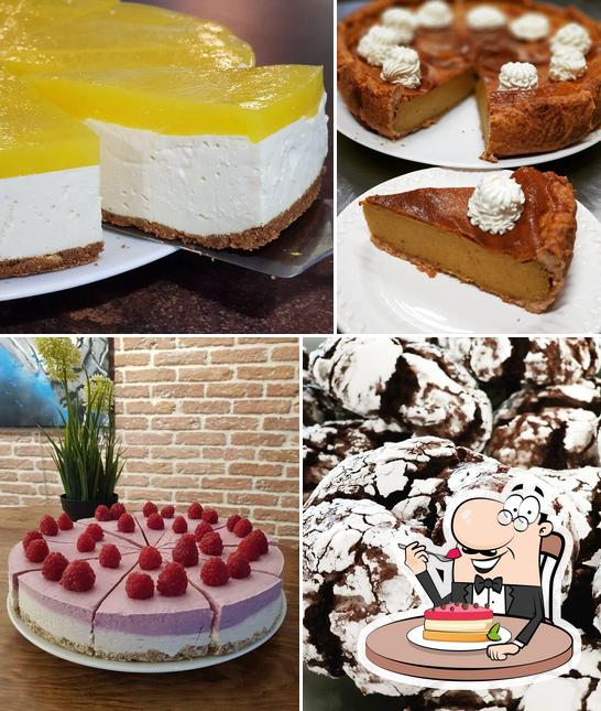 Kennedy's Café propose une variété de desserts