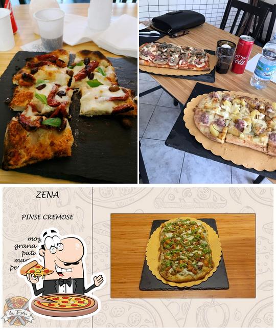 Essayez des pizzas à La Teglia