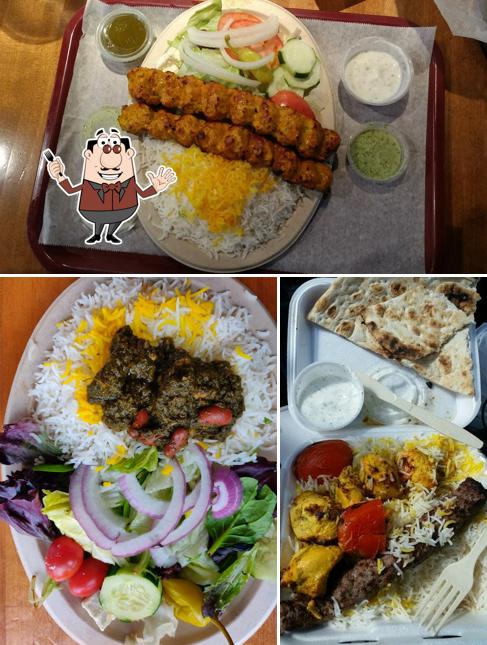 Food at Moby Dick House of Kabob