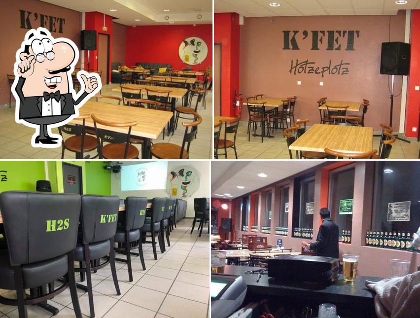 El interior de K'fet Hotzeplotz