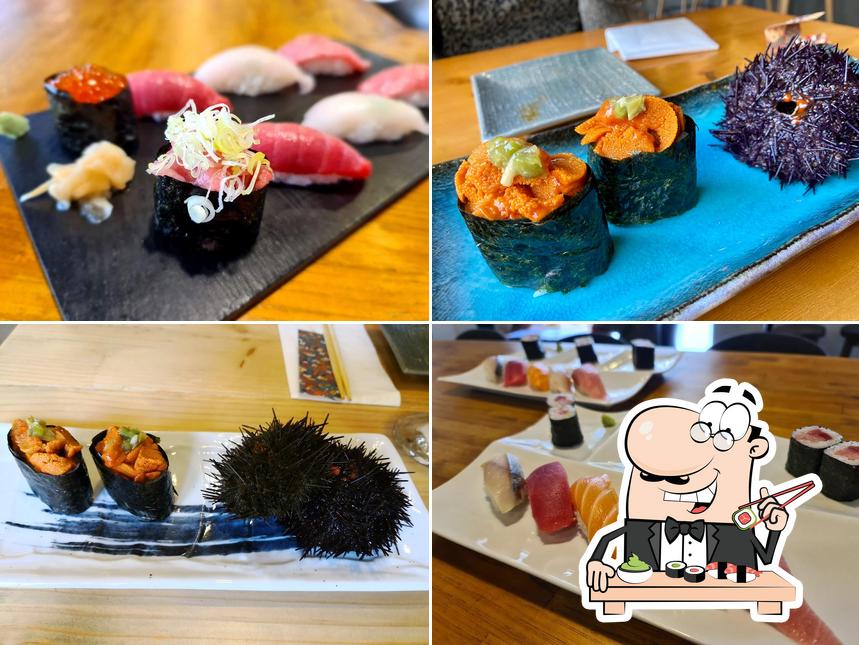 Restaurante Hitsumabushi te ofrece rollitos de sushi