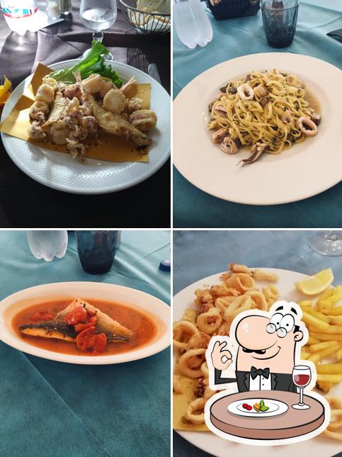 Platti al Ristorante Il Tirreno