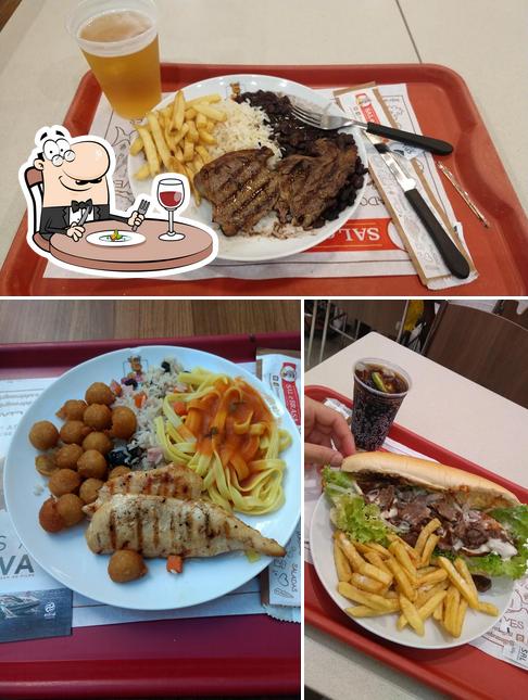 Platos en Sal e Brasa Grill Express Jardins