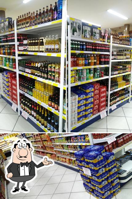 O interior do Supermercados Klöppel