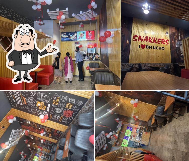 The interior of Snakkers