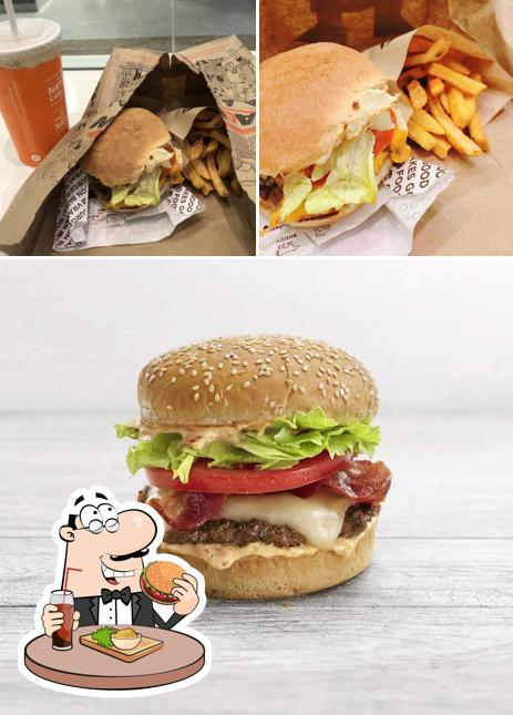 Get a burger at A&W Canada