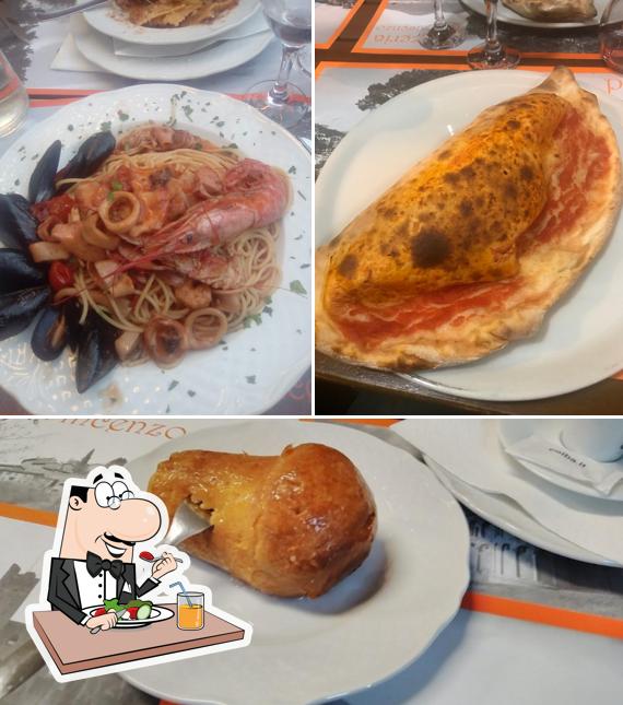 Cibo al Pizzeria Da Vincenzo