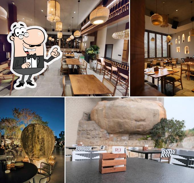 The interior of Rü - Craft Bar • Art Cuisine