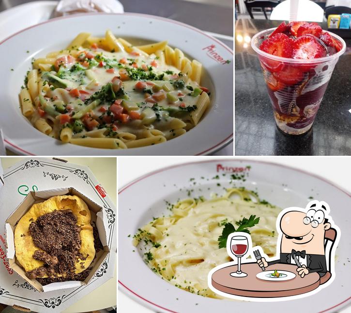 Platos en Prinzen Italian Food e Gelateria