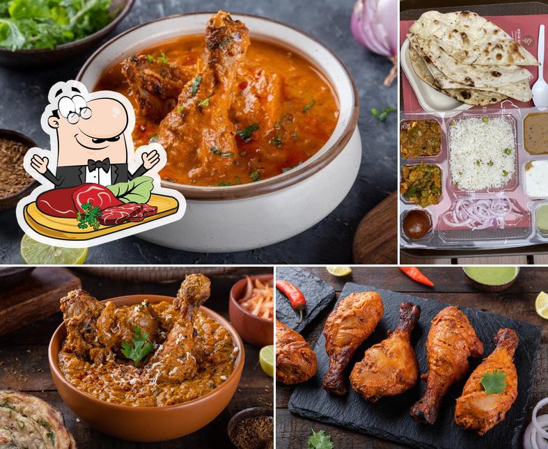 Pick meat meals at Street Foods By Punjab Grill Aerocity