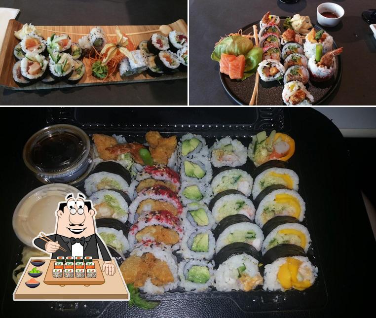 Sushi rolls are offered by SushiDo Terrebonne