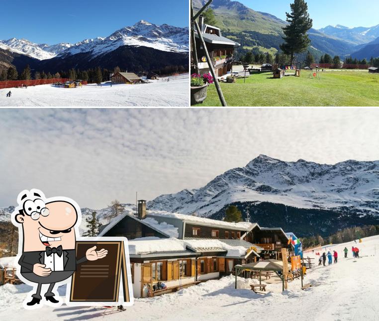 Gli esterni di Albergo Rifugio Paradiso