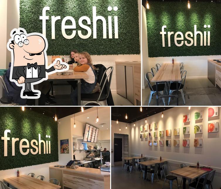 L'intérieur de Freshii