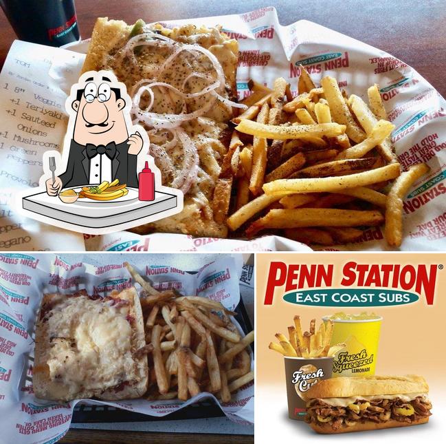 Отведайте картофель фри в "Penn Station East Coast Subs"