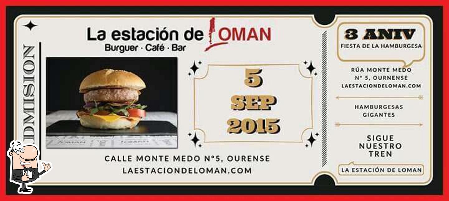 Look at the picture of La Estación de Loman
