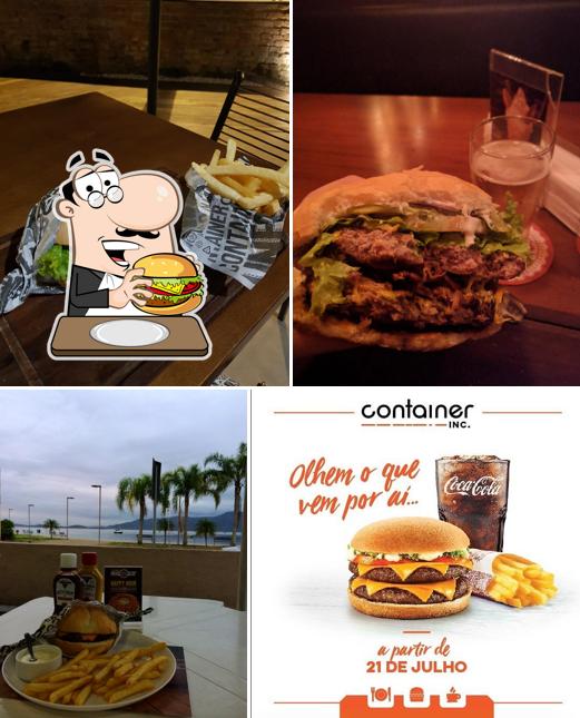 Order a burger at Restaurante Container