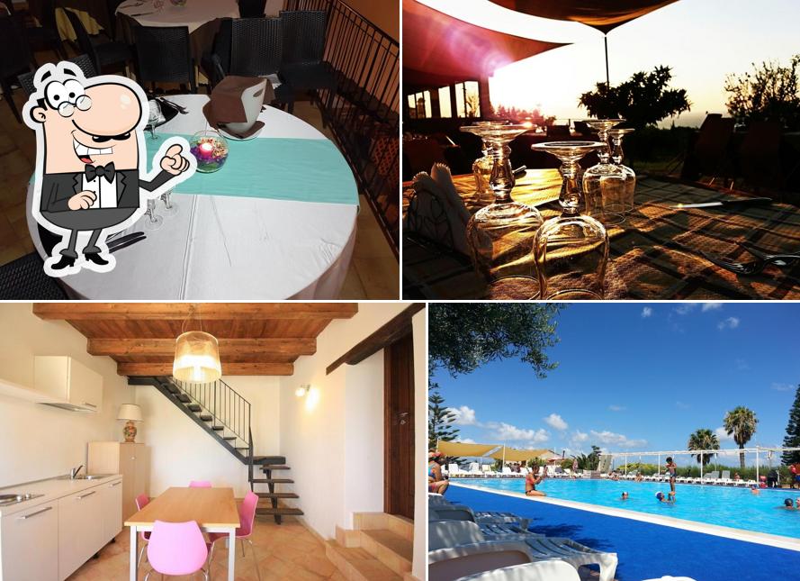Gli interni di Calajo Resort