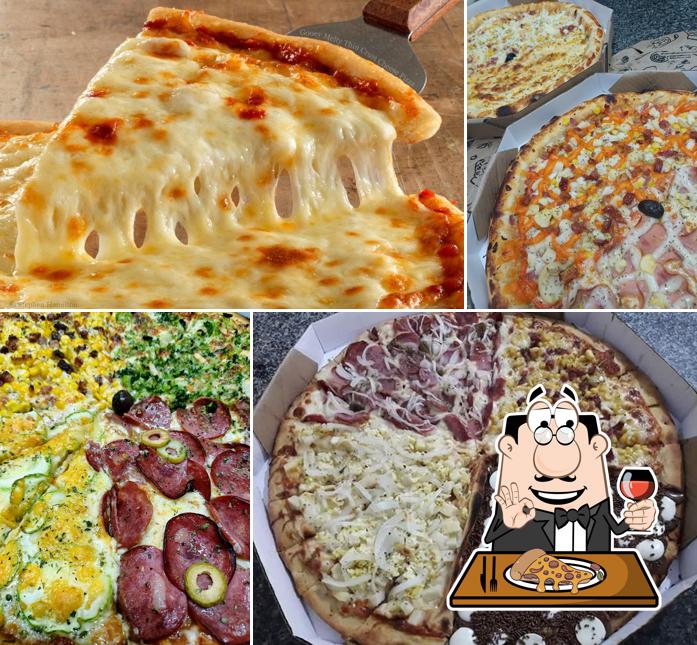 Experimente diferentes variedades de pizza