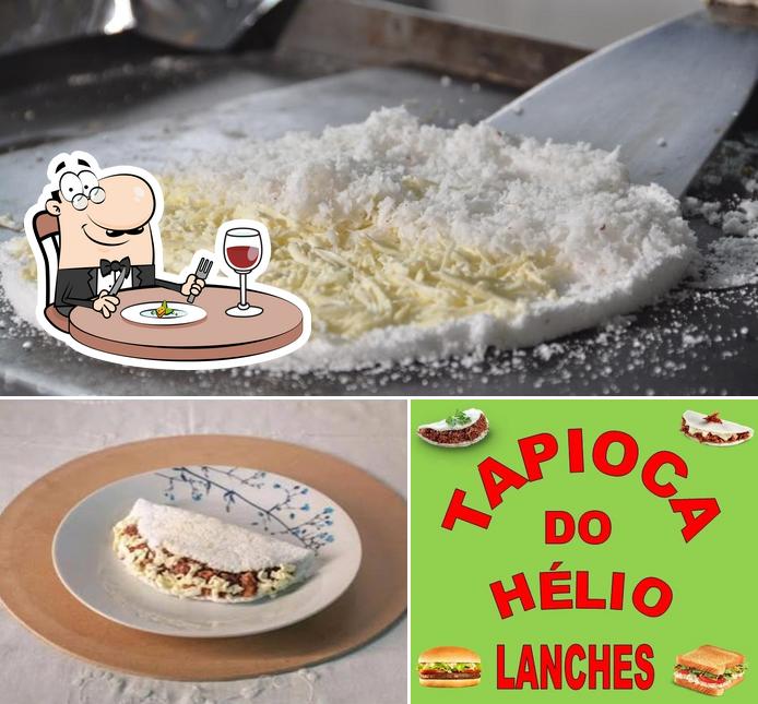 Comida em Tapioca do Hélio