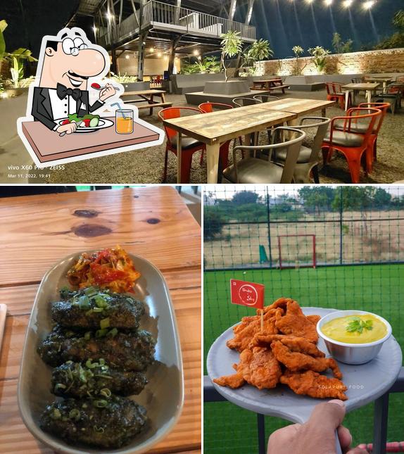 The image of Under The Sky’s food and interior
