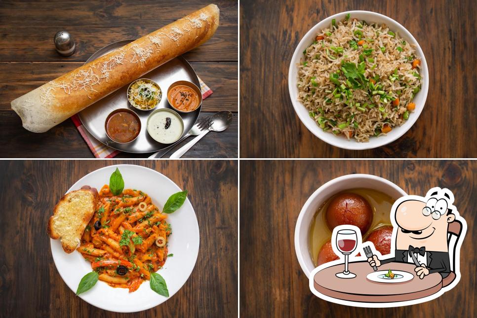 Food at Steam Snacks Bar