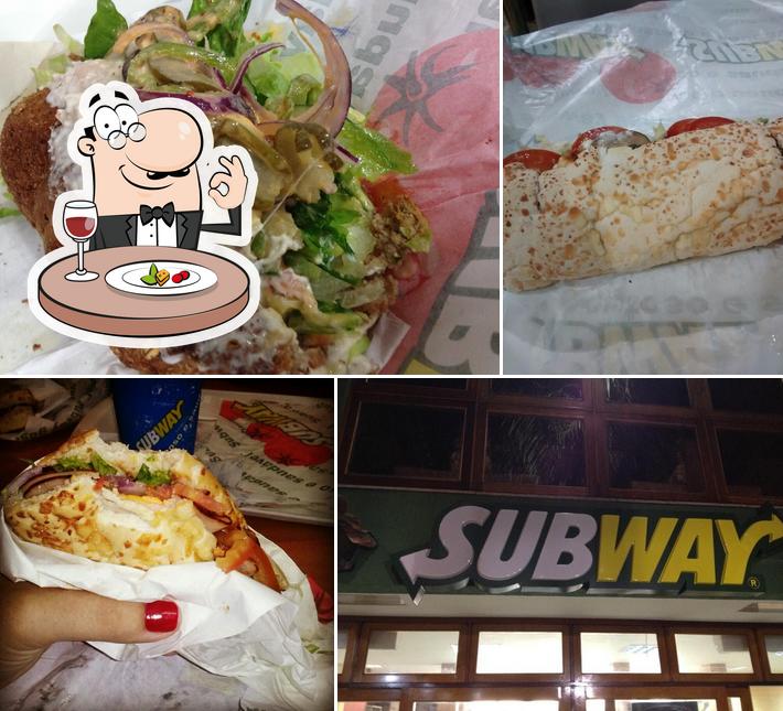 Comida em Subway