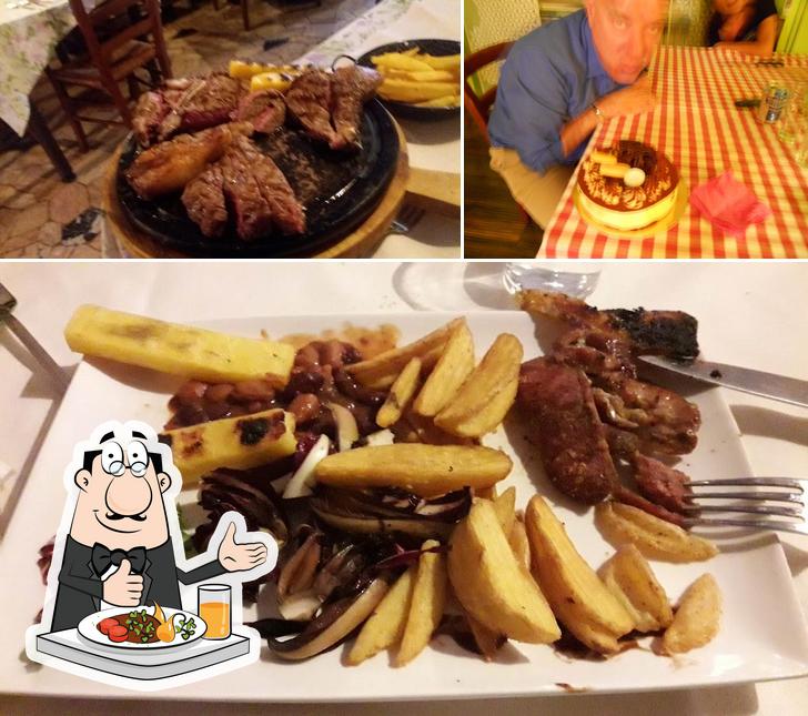 Platti al Trattoria "Al Borghetto"
