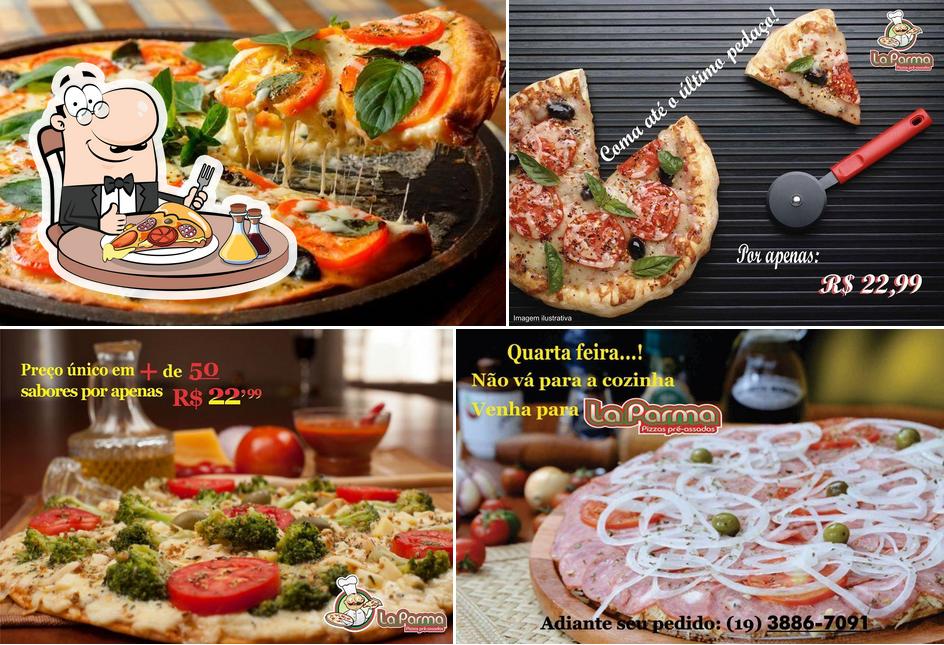 Try out different variants of pizza