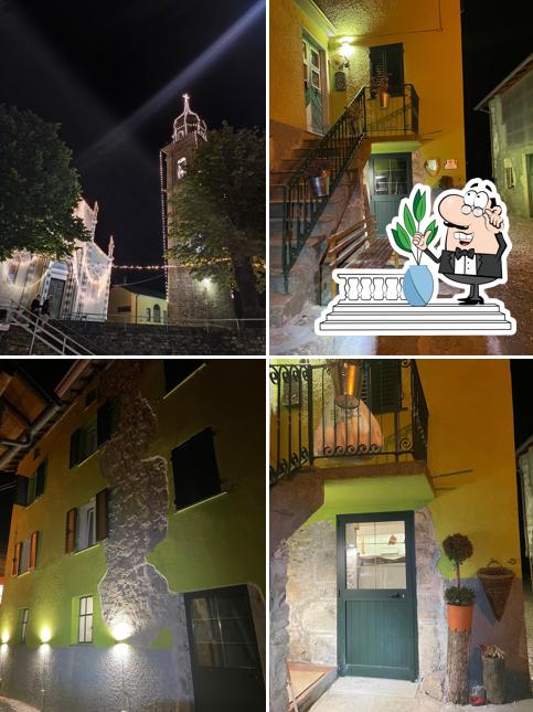 Gli esterni di B&B Villa Dansio e punto di ristoro « il Buco »