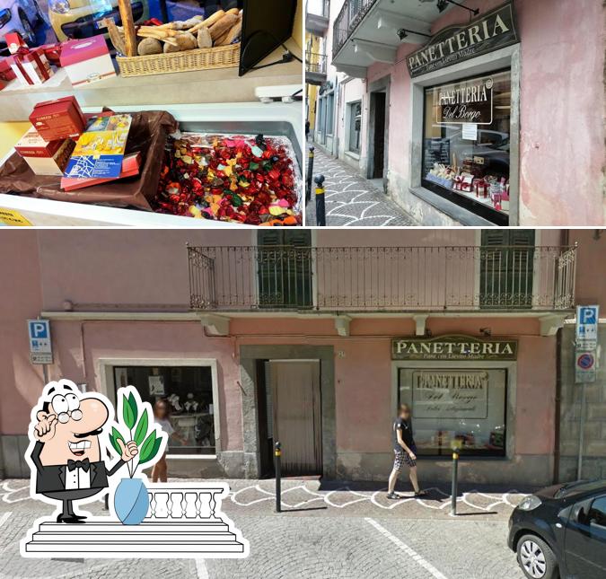 La foto di esterno e cibo da Panetteria del Borgo