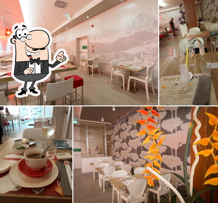 Gli interni di Sushiko Bolzano