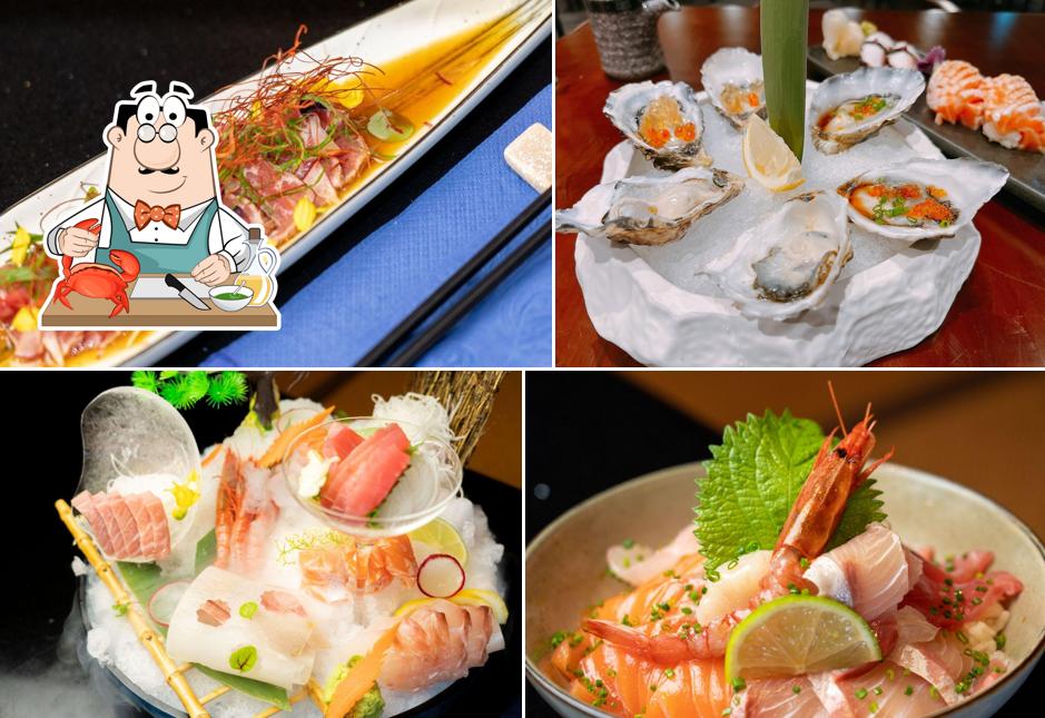Order seafood at Tenya - Japanese Restaurant & Bar