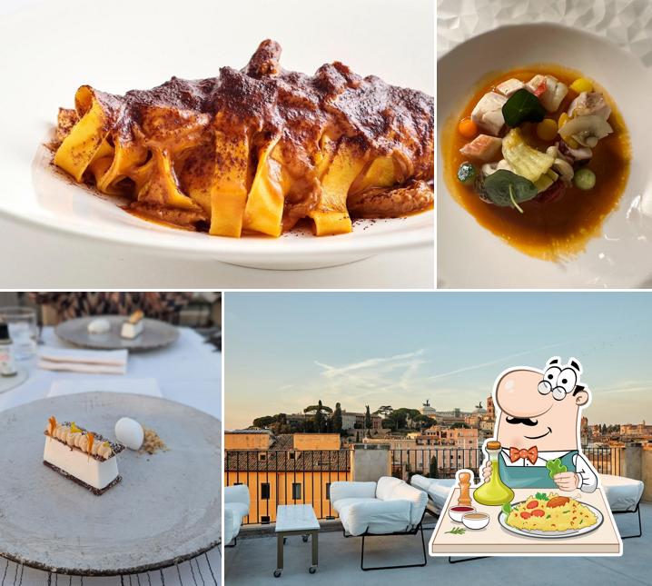 Cibo al Rhinoceros Le Restau & RoofBar