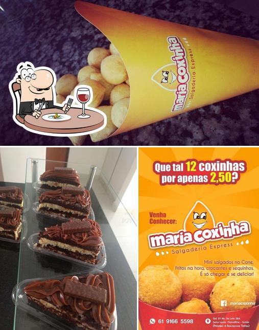 Еда в "Maria Coxinha Planaltina GO"