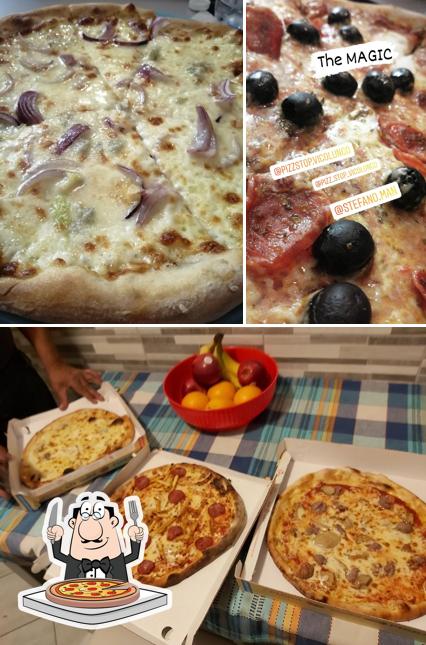 Ordina tra le svariate varianti di pizza