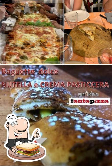 Toast al formaggio al Fantapizza San Bartolomeo al Mare