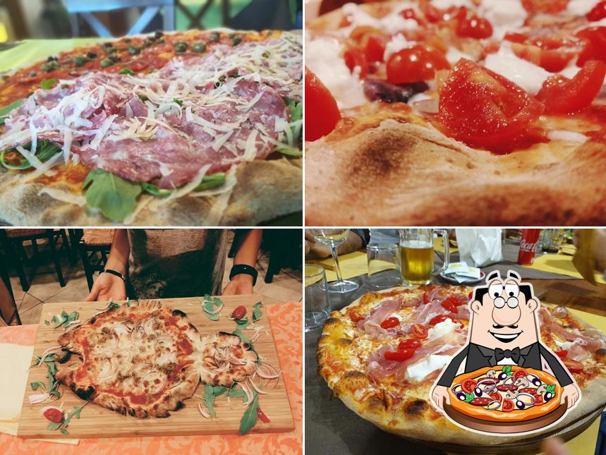 Scegli tra le svariate varianti di pizza