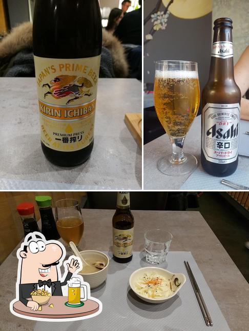 Commandez un verre de bière blonde ou brune