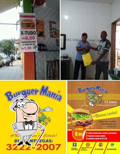 O exterior do Burguer Mania